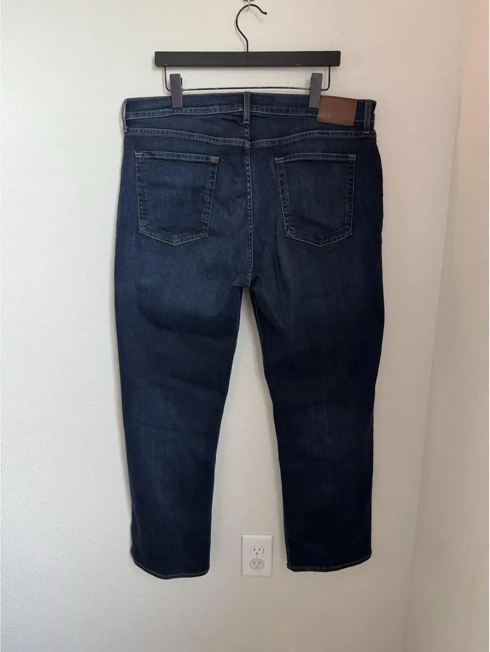 Tecovas Premium Standard Jeans Mens 40x30 Dark Wash Denim Western Cowboy Rodeo